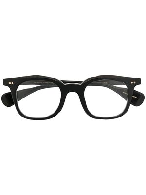 MASAHIROMARUYAMA MM-0025 chunky round-frame glasses - Black