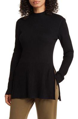 Masai Copenhagen Fausia Rib Tunic Sweater in Black