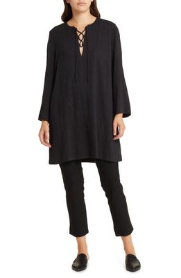 Masai Copenhagen Gydalo Long Sleeve Tunic Dress in Black