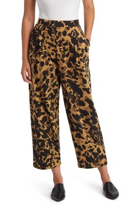 Masai Copenhagen Penelope Abstract Print Pants in Dijon