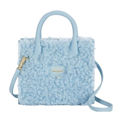 Masicelle Leather/Shearling Mini handbag