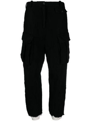 Masnada cropped cargo trousers - Black