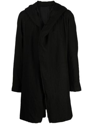 Masnada long-sleeve hooded parka - Black