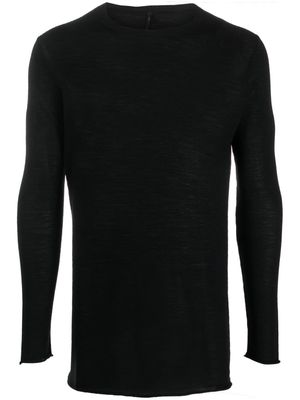 Masnada merino wool ribbed-knit jumper - Black