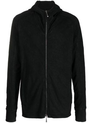 Masnada mesh panel hooded jacket - Black