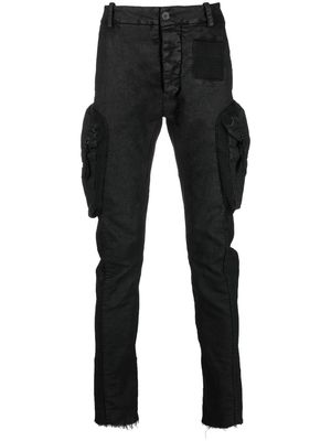 Masnada mid-rise skinny trousers - Black