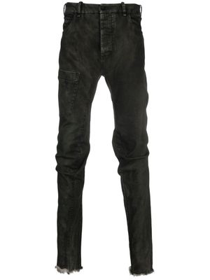 Masnada mid-rise straight-leg jeans - Black