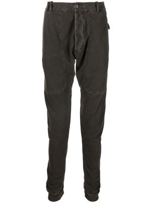 Masnada tapered cotton trousers - Brown