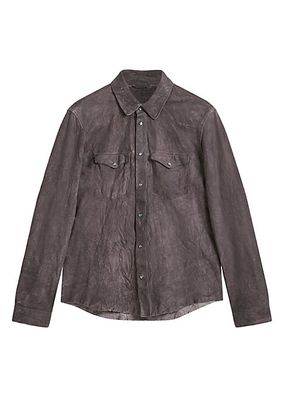 Mason Western Leather Shirt