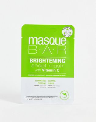 MasqueBAR Brightening Sheet Mask With Vitamin C-No color