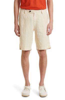 Massimo Alba Alaccia Cotton Shorts in U118-Summer Sand