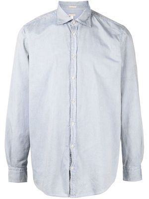 Massimo Alba button-down fastening shirt - Grey