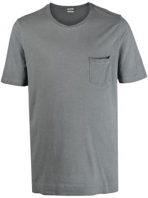 Massimo Alba chest patch-pocket detail T-shirt - Grey