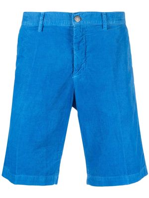Massimo Alba corduroy bermuda shorts - Blue