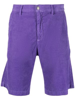 Massimo Alba corduroy Bermuda shorts - Purple
