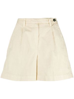 Massimo Alba cotton-linen bermuda shorts - Neutrals
