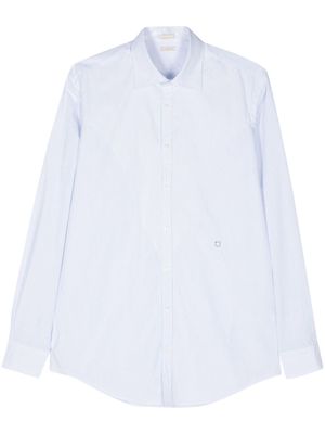 Massimo Alba Genova striped cotton shirt - Blue