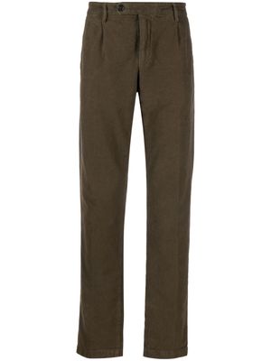 Massimo Alba Ionio2 cotton trousers - Green