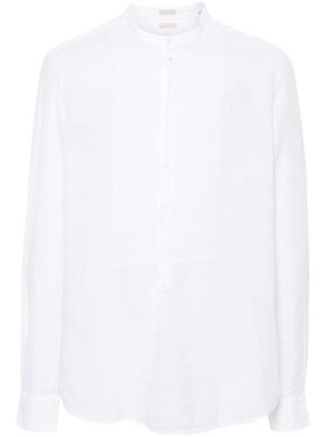 Massimo Alba Kos linen shirt - White