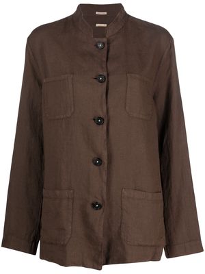 Massimo Alba linen/flax shirt - Brown