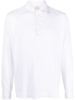 Massimo Alba long-sleeve polo shirt - White