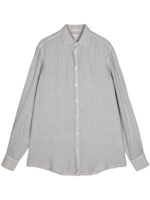 Massimo Alba long-sleeves linen shirt - Grey