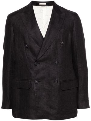 Massimo Alba Monster double-breasted blazer - Black