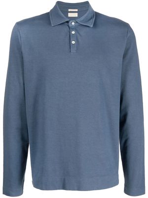 Massimo Alba organic cotton polo shirt - Blue