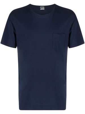 Massimo Alba Panarea chest-pocket cotton T-shirt - Blue