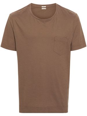 Massimo Alba Panarea cotton T-shirt - Brown