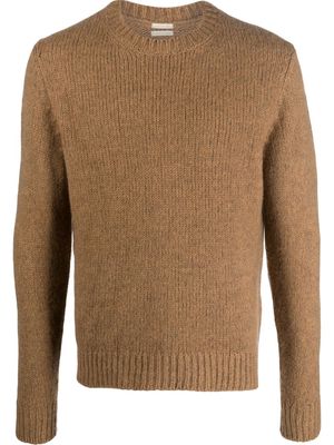 Massimo Alba round-neck knit jumper - Brown