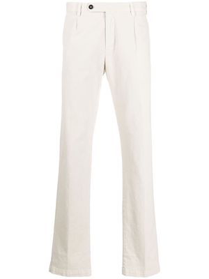 Massimo Alba straight-leg cotton-cashmere trousers - Neutrals