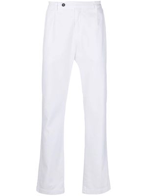 Massimo Alba straight-leg trousers - White