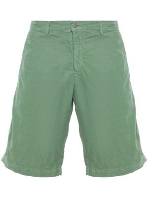 Massimo Alba Vela corduroy bermuda shorts - Green