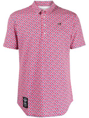 MASTER BUNNY EDITION logo-patch polo shirt - Pink