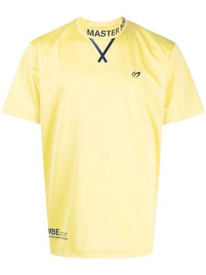 MASTER BUNNY EDITION logo-print short-sleeve T-shirt - Yellow