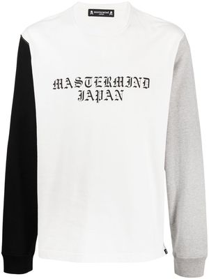 Mastermind Japan logo-print detail T-shirt - White