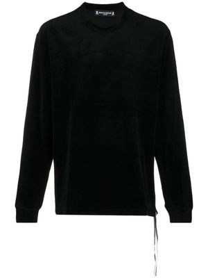 Mastermind Japan skull-print long-sleeve sweatshirt - Black