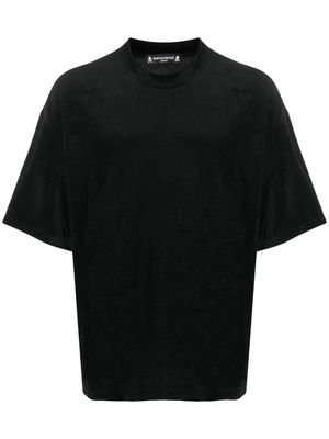 Mastermind Japan skull-print velour T-shirt - Black