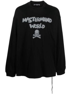 Mastermind World Be Strong cotton sweatshirt - Black