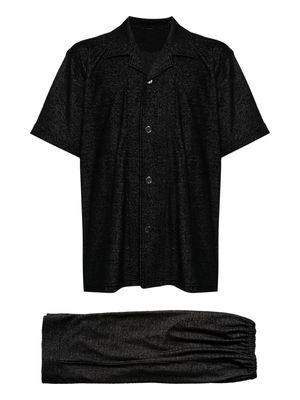 Mastermind World cotton-blend pyjamas - Black