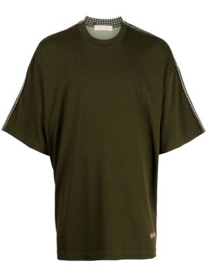 Mastermind World graphic-print wool T-shirt - Green
