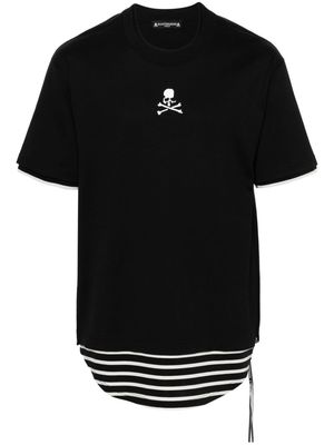 Mastermind World layered-effect T-shirt - Black