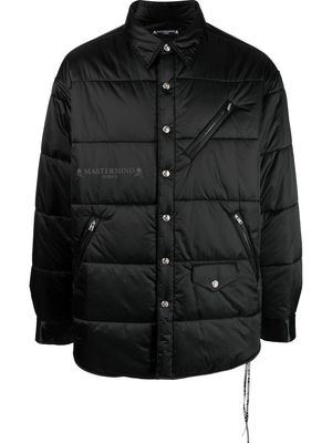 Mastermind World padded shirt jacket - Black