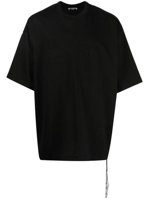 Mastermind World round-neeck oversized T-shirt - Black