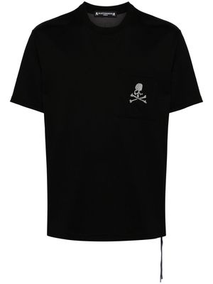 Mastermind World Swing-Open cotton T-shirt - Black