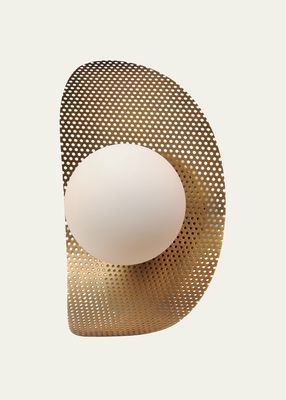 Mat Sanders design from Studio M Chips LED Sconce - Aged Brass