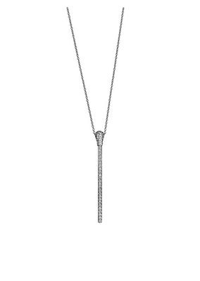 Match 18K White Gold & 1.75 TCW Diamond Necklace