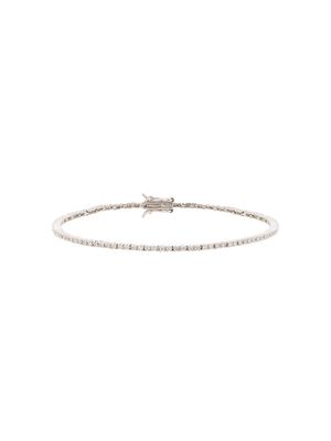 Mateo 14kt white gold diamond tennis bracelet - Silver