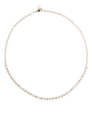 Mateo 14kt Yellow Gold diamond choker necklace
